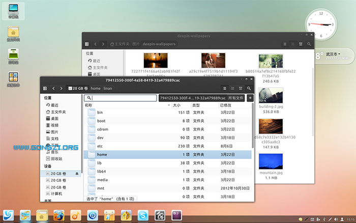 深度 Deepin 2014  - 做适合国人使用的Linux桌面操作系统（镜像下载）